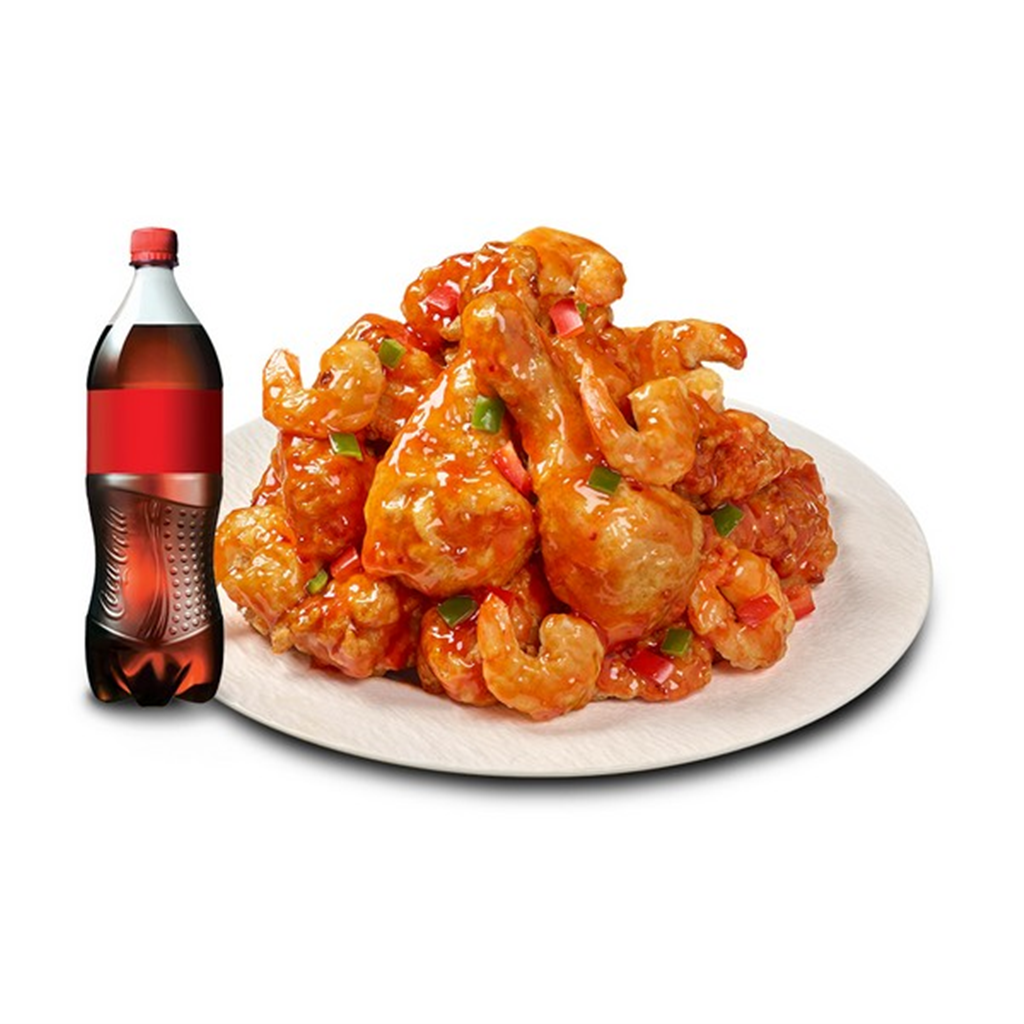 호식이두마리치킨 (호식이두마리) 깐쇼킹치킨+콜라500ml