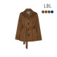 [LBL](런칭가 79,900원)(26SS) FAUX 스웨이드 벨티드 자켓