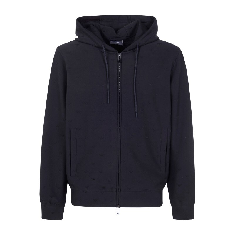 EMPORIO ARMANI 엠포리오 알마니 엠포리오아르마니 드로우스트링 후드 집업 EM004867 AF13700 FC322