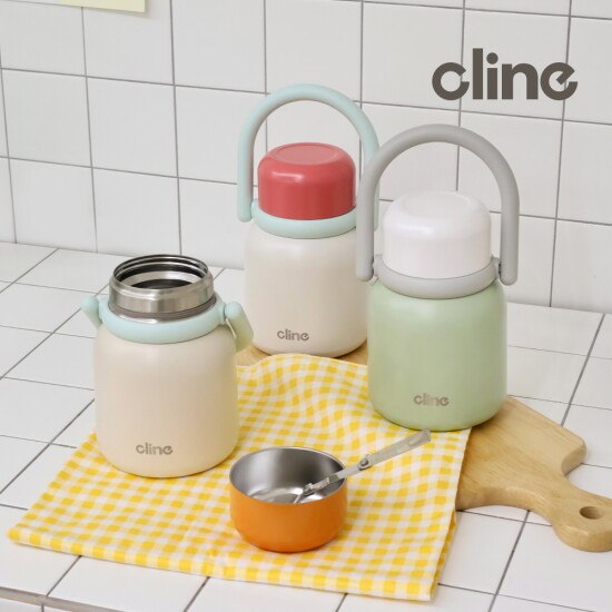 [기타]클리네 이지 캐리 보온죽통 930ml CFJ-930 대용량 보온 도시락통 국통