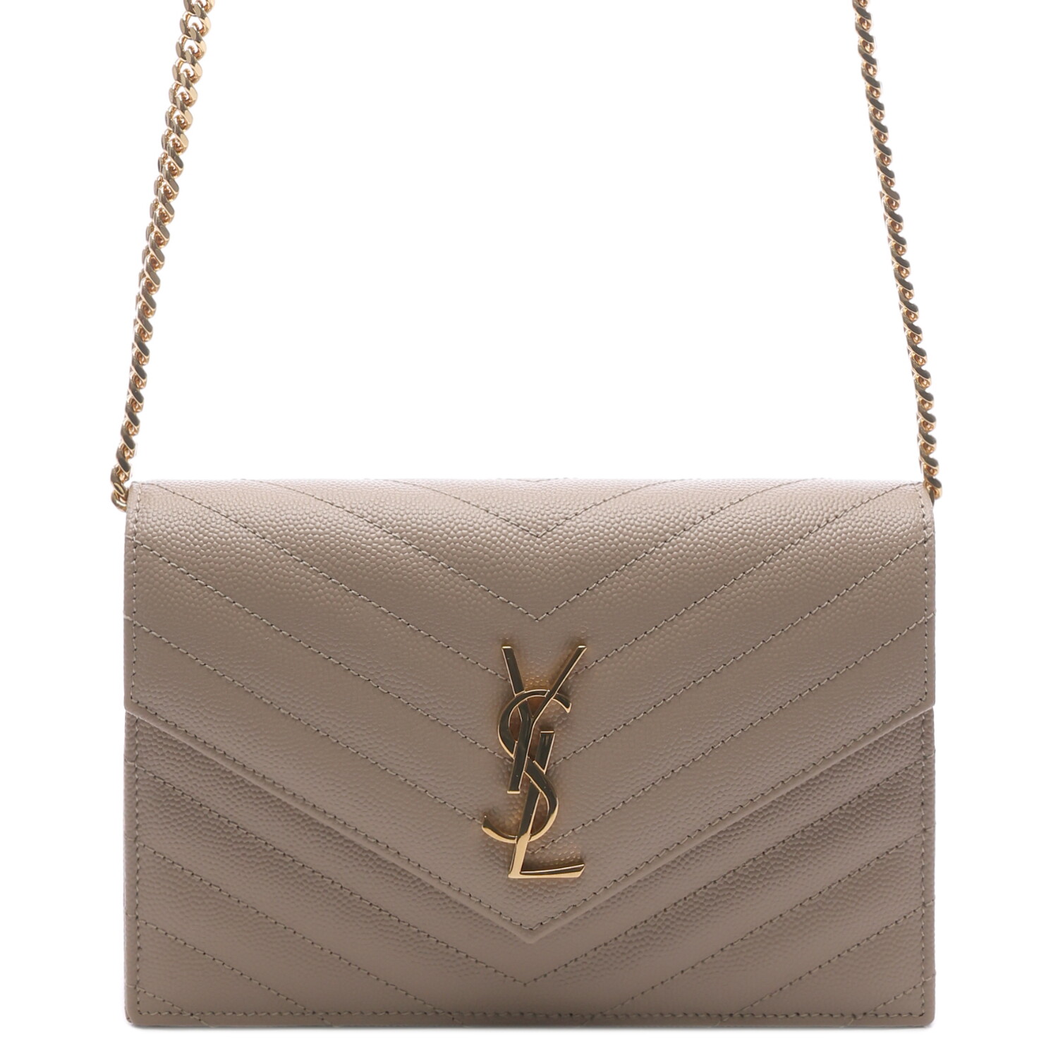 SAINT LAURENT PARIS (생로랑) 25SS 여성 카산드라 엔벨로프 체인 크로스백 742920 BOW01 2721 25S