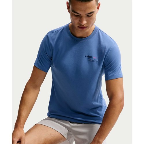 店舗純正 ナイキ IW6326 459ドライフィットトレーニングTシャツM Indigo ストーム スポーツレジャー 6842599