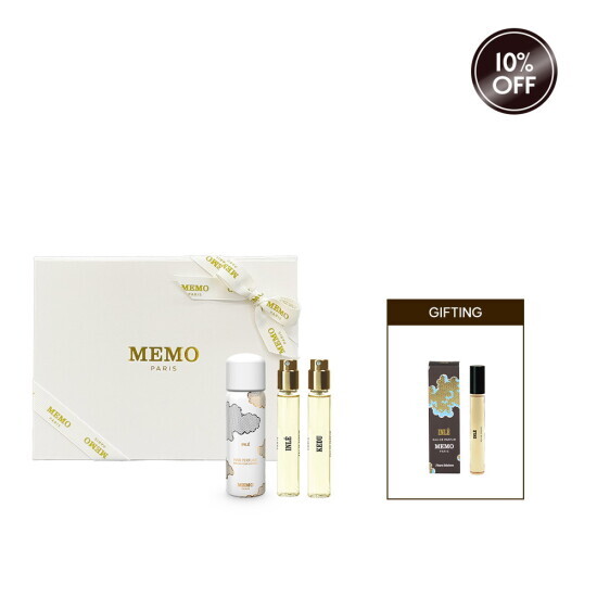 [메모 파리]10ml 오드퍼퓸 2종  헤어퍼퓸 1종 기프트 세트