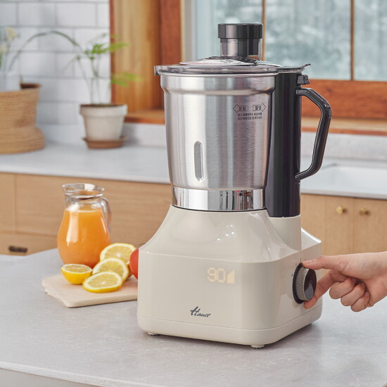 [한일전기(가전)](베이지) 26년형 new 3.2L 대용량 스텐 믹서기 (NMF-4000DB)