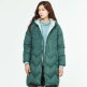 [지센 위비스][지센] 여성 리사이클 퀼팅 롱 경량 패딩 점퍼 LSLWLA78_OG