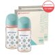 [더블하트][더블하트] 3세대 240ml 헤리티지 트윈팩  2개 (젖병4개/노꼭지)