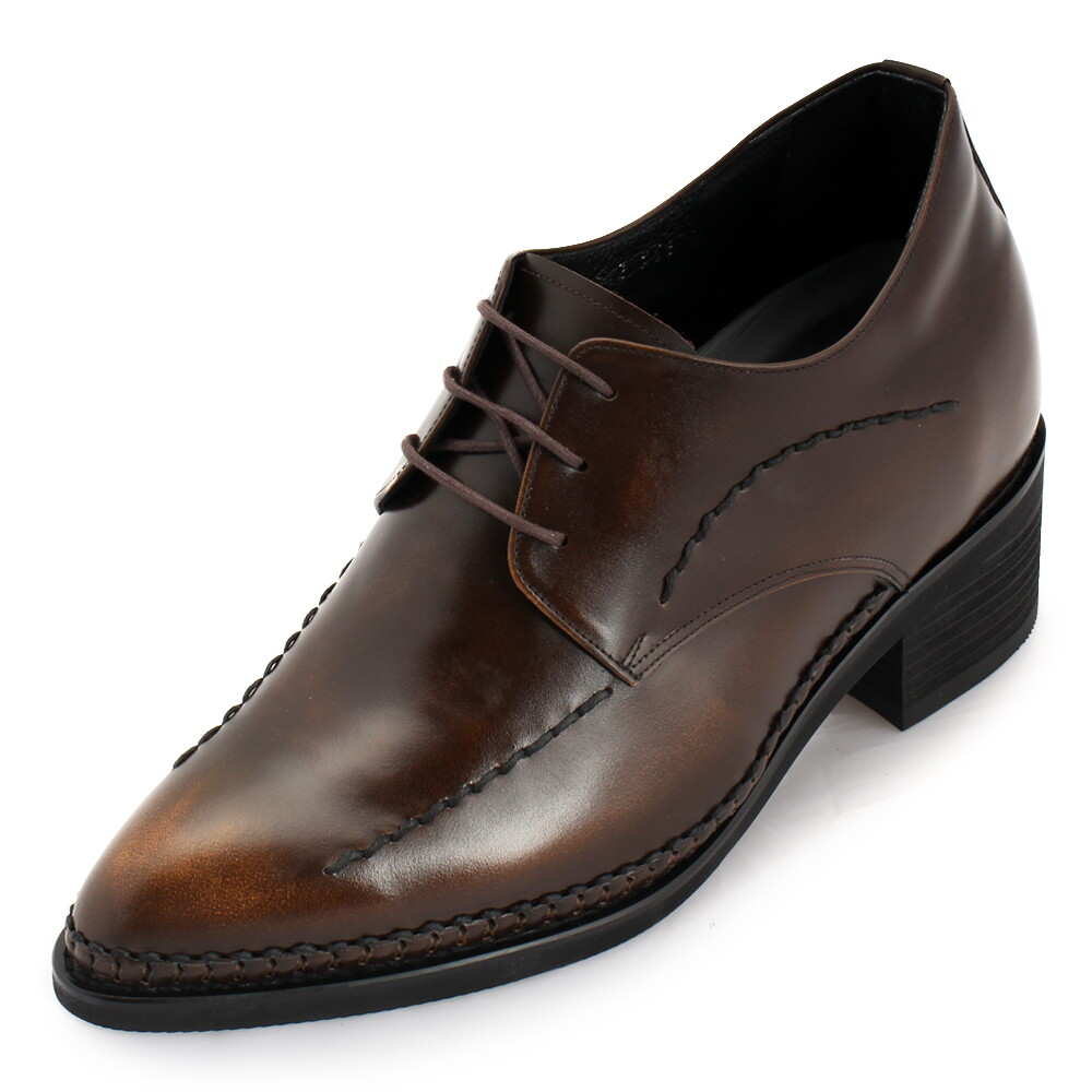 구두마루 구두마루 3.5cm~12cm 키높이 조절가능 천연면피소가죽 맞춤수제화 DS-22331