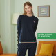 [베네통][베네통]LIFE WEAR 로고 여성 셋업 2종세트 다크네이비 BNW4O42_T