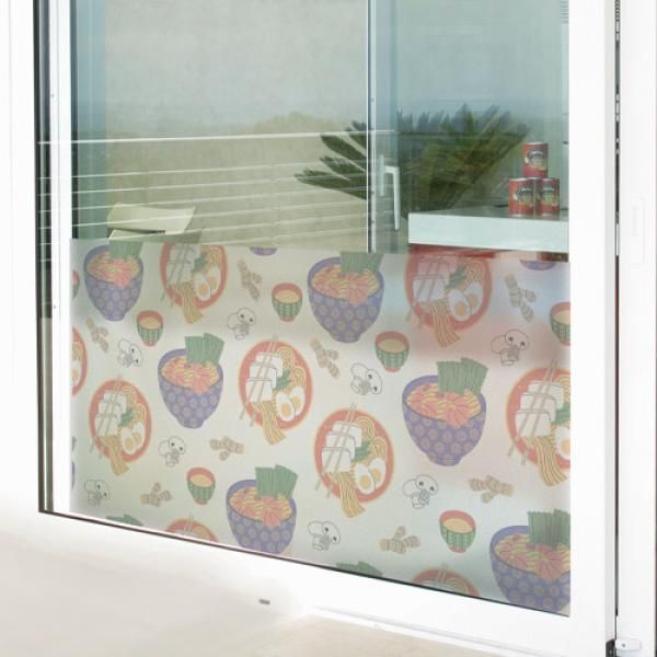 교보문고 꾸밈 dc590-라면집 글라스시트지