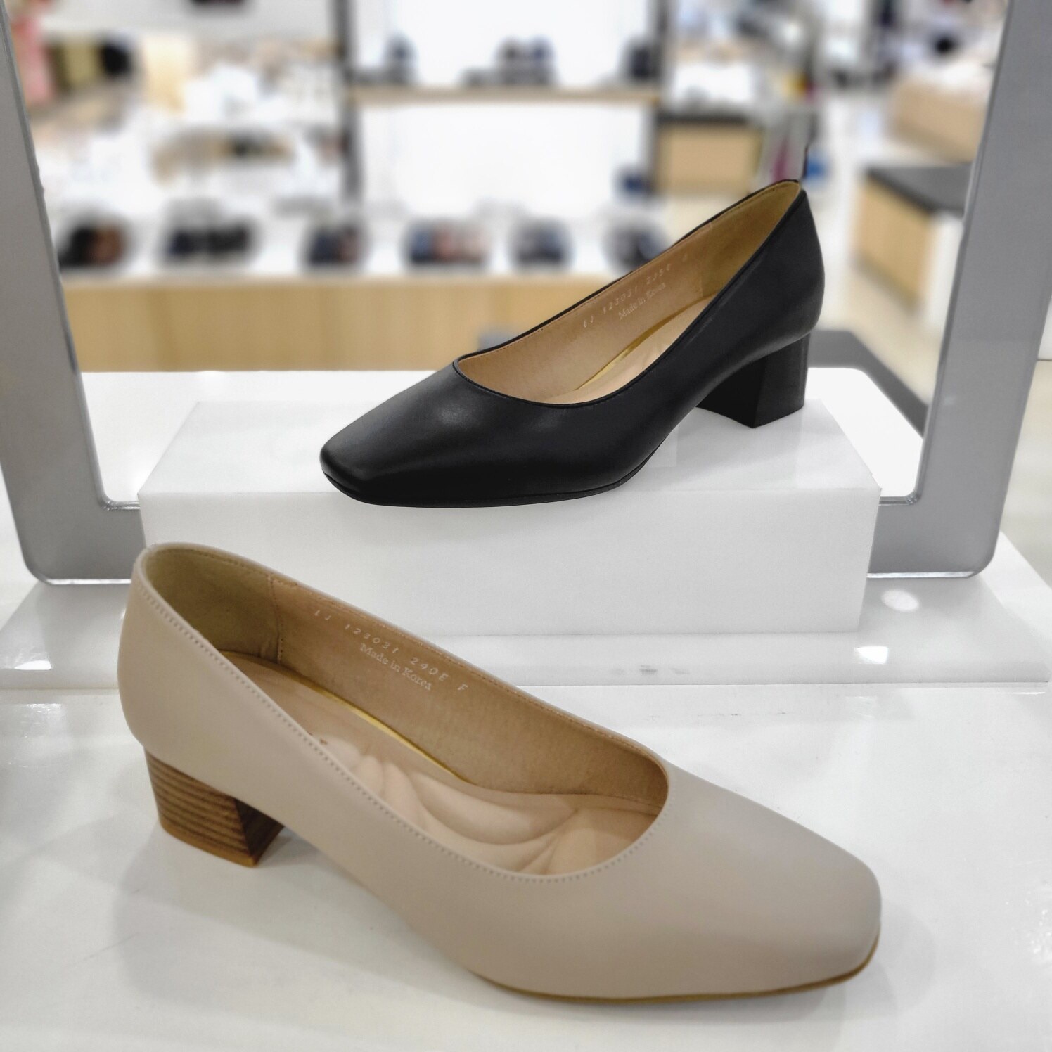 미셸BY탠디 탠디 (패플) [탠디]미셸BY탠디 여성 스퀘어토 펌프스 123031FNS