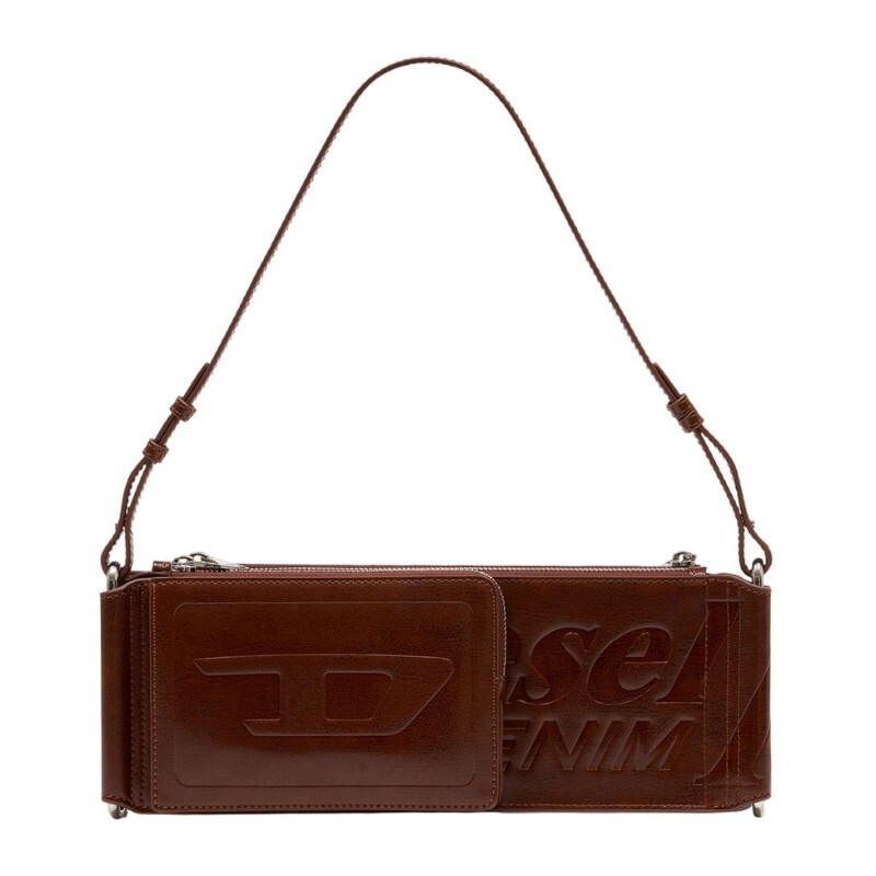 디젤 디젤 플래그-D 엠보스드 로고 숄더백 X10713P8822 T2618