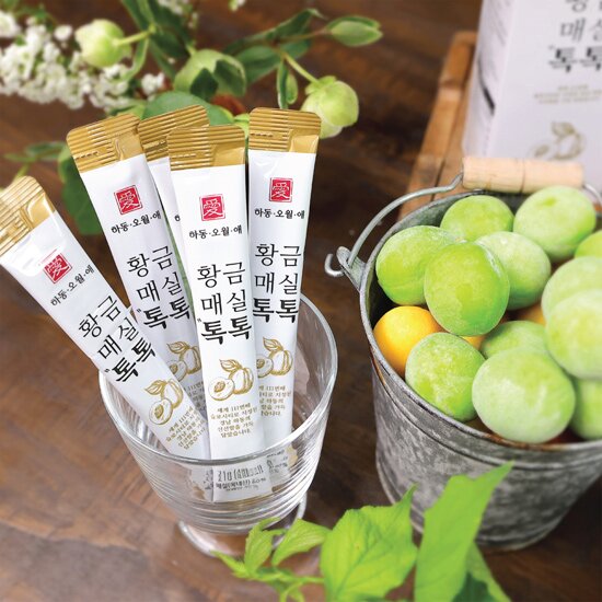 방송에서만! 매실 5종 세트 매실청 420ml*3병+매실간장소스 320g*1병+매실고추장소스 320g*1병+매실장아찌 420g+매실톡톡 21g*10포*2박스