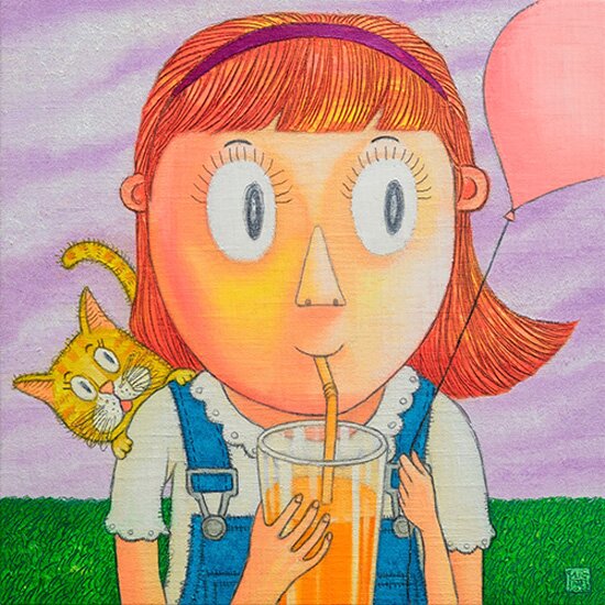 [스페이스엄][이경훈/원화]Pink Balloon(30 x 30) 2022