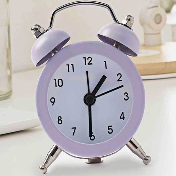알티피아 알티피아 [하프클럽/알티피아]퍼플 탁상시계 헤머벨 데스크시계 자명종시계