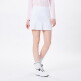 [볼빅골프웨어][볼빅] 여성 골프 베이직 플리츠 큐롯 스커트 VLCUMD95_WH