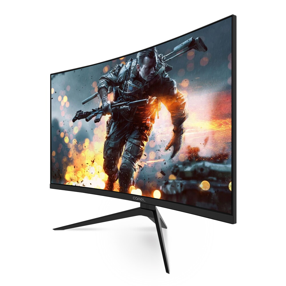 카멜 [비밀기획전/포토상품평] 카멜 32인치모니터 CM3220GQC 게이밍모니터 커브드/QHD/VA/300cd/165Hz/1ms/프리싱크/가성비