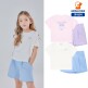 [네파키즈(아동)]24 S/S 여아 쁘띠볼 반팔세트 KK45952 (정상가 89000원)