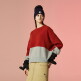 [테이즈]② Round Color Block Pullover