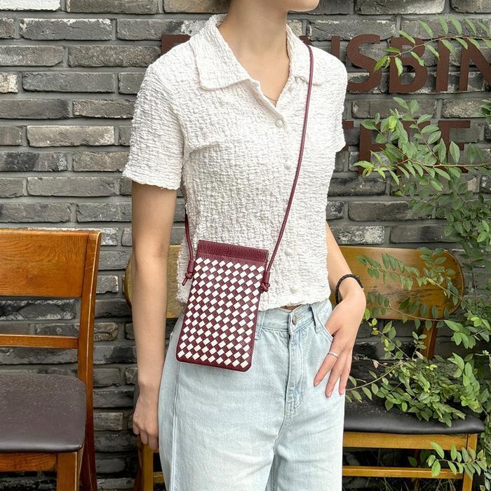 디에스허브 협력사 리디아넬 학생용 스마트폰수납 간편 미니가방 크로스백 K21326