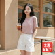 [시노코][시노코] 1+1 데일리 베이직 반팔 라운드 티셔츠 A24T206