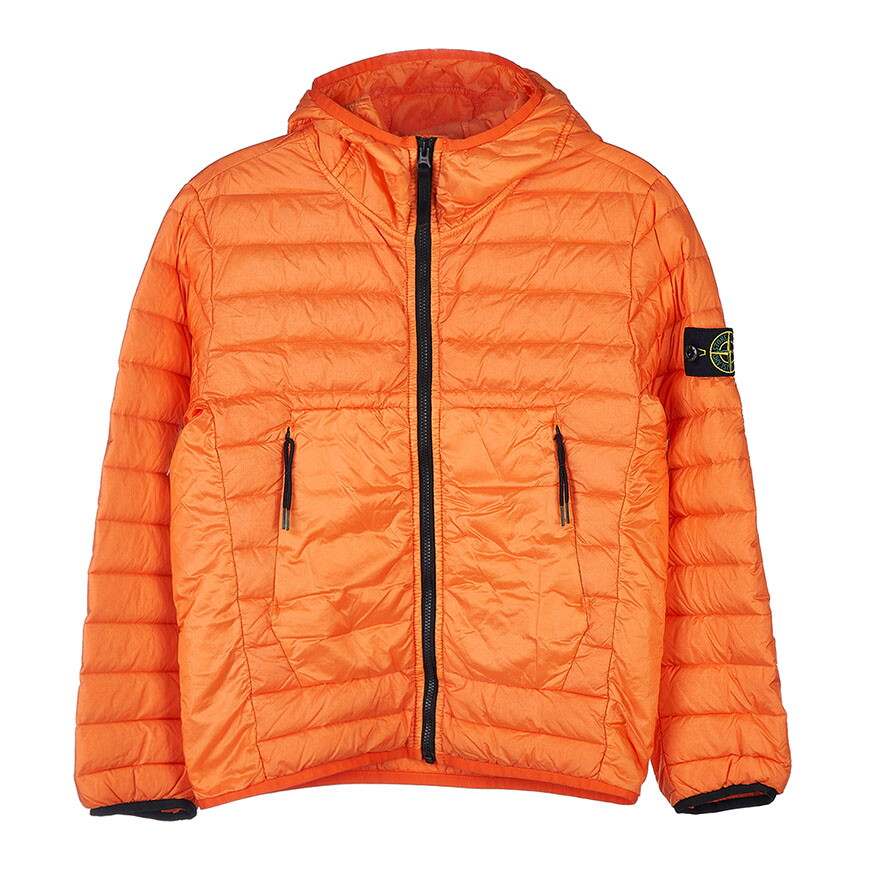 STONE ISLAND 남아 로고 챔버스 후드 패딩 자켓 771640932 V0032 (10-12)