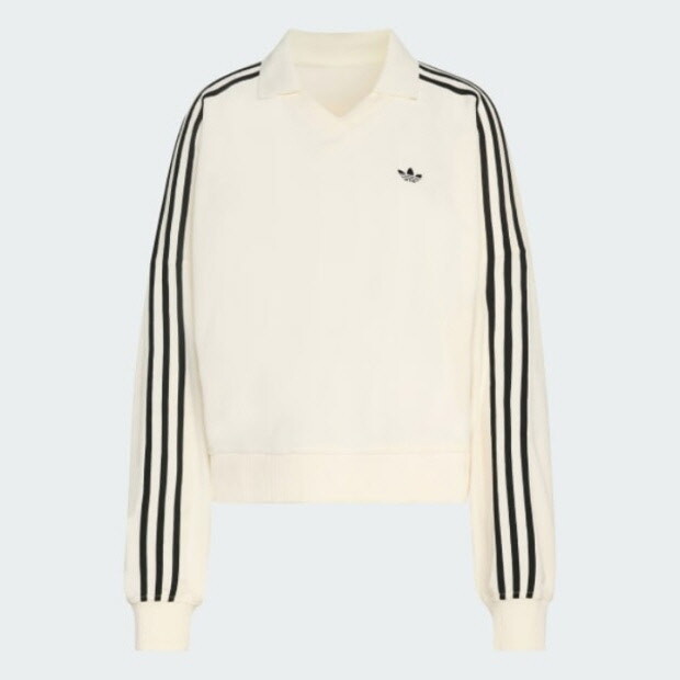 아디다스 아디다스긴팔티 UQA KD1401 테리 타월 브이넥 롱 슬리브 폴로 셔츠