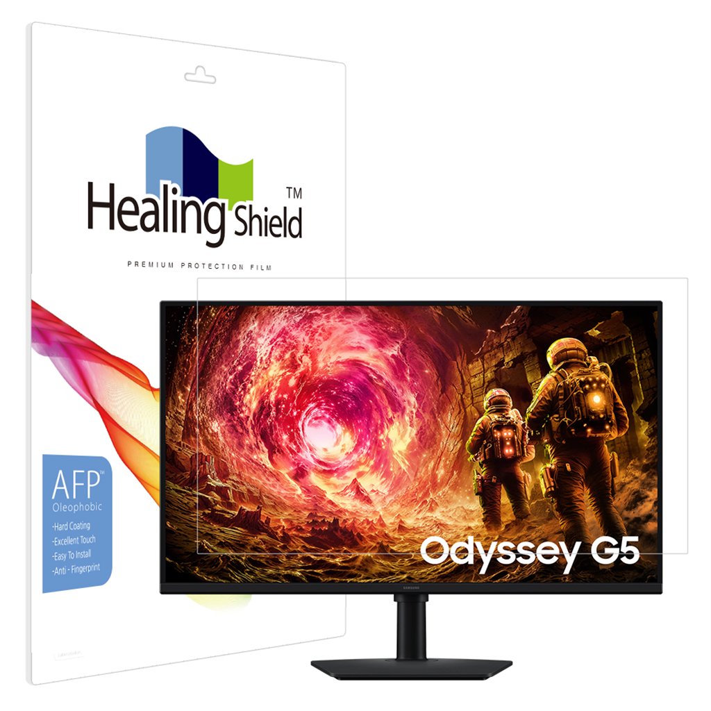 힐링쉴드 삼성 QHD 오디세이 G5 LS32FG504 올레포빅 액정보호필름