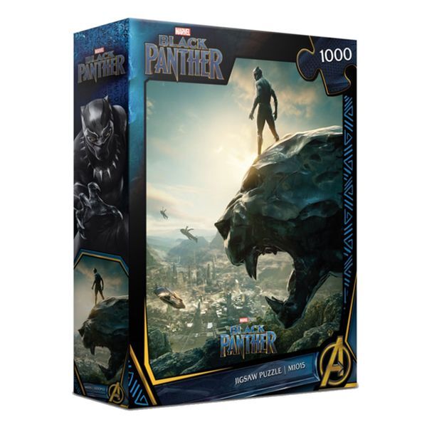 ㈜비엔비퍼즐 교보문고 하비스 직소퍼즐 마블 블랙팬서 1000피스 M1015