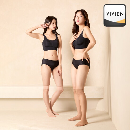 [비비안][비비안] 1+1 사계절 올트임 고탄력 파인애플 스타킹 판타롱 KS2009_ML
