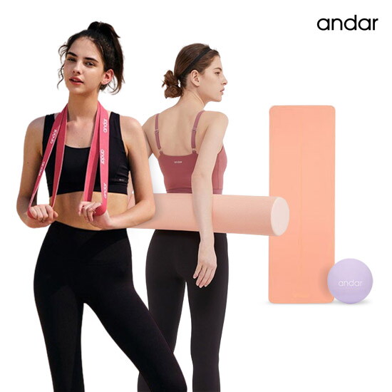 안다르 안다르 [롯데백화점] 안다르/뮬라웨어/만두카 요가매트/폼롤러 외 애슬레저 용품 모음전