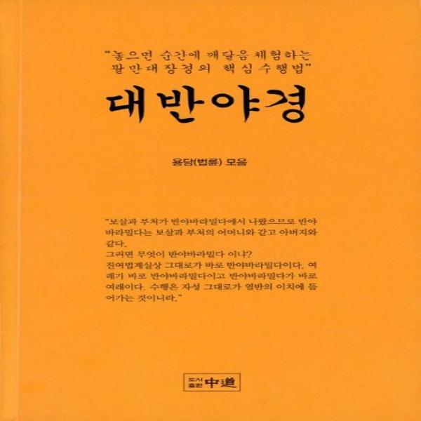 중도 벤티북 대반야경