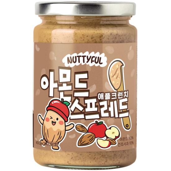 [너티풀]너티풀 아몬드스프레드 애플크런치 1병
