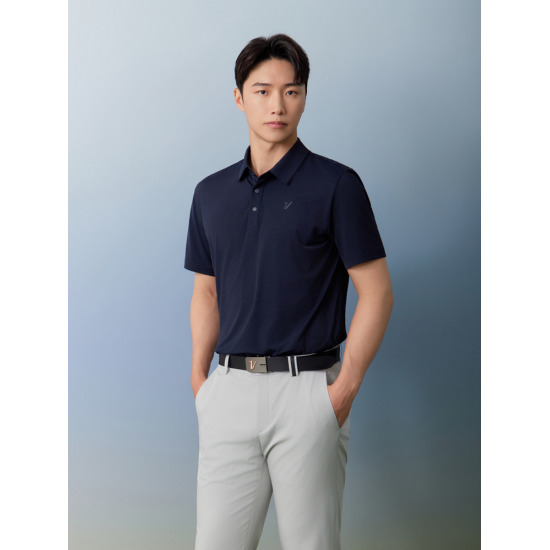 [볼빅골프웨어][볼빅] 남성 멜란지 냉감 제에리 반팔 티셔츠(ON) VOTSP475_NA
