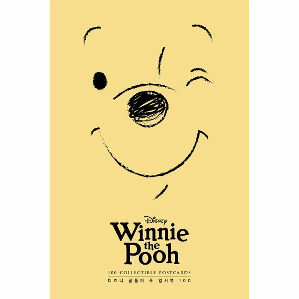 웅진북센 디즈니 곰돌이 푸 엽서북 100 - 위니 더 푸 포스트카드 컬렉션 100