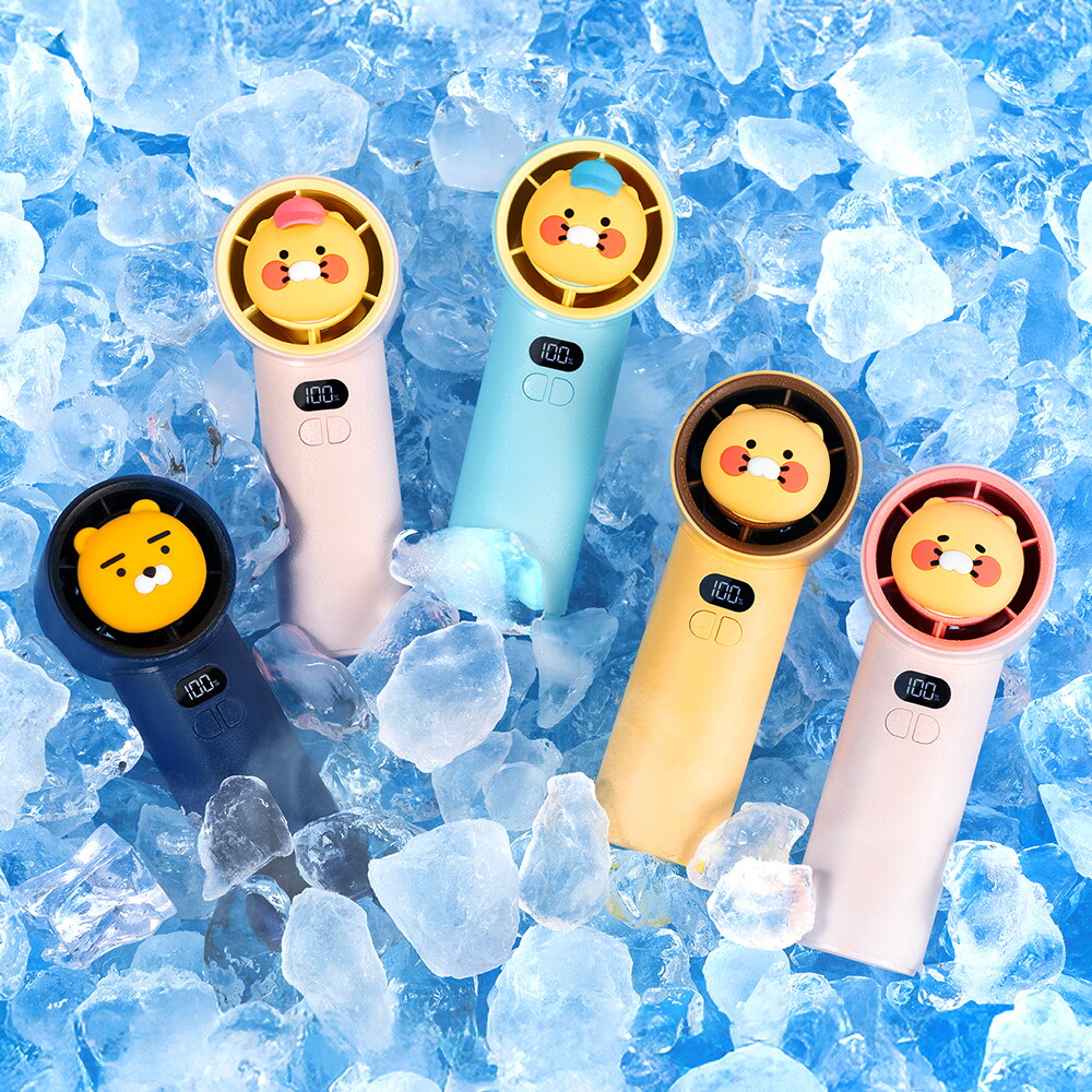 카카오프렌즈 카카오프렌즈 Z터보 휴대용 핸디 선풍기(베이직/볼캡형)