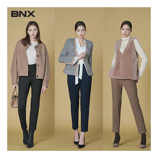 [BNX]비엔엑스 본딩 기모 텐션업 팬츠 3종