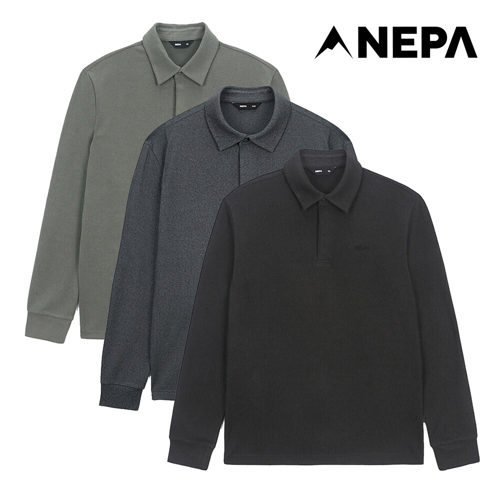 NEPA(주) 네파 네파 남성 리사이클 기모 폴로티셔츠 7K75269