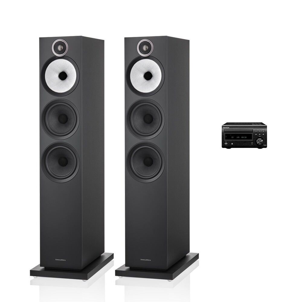 데논 RCD-M41 + B&W 603 S3 미니 하이파이 오디오 세트