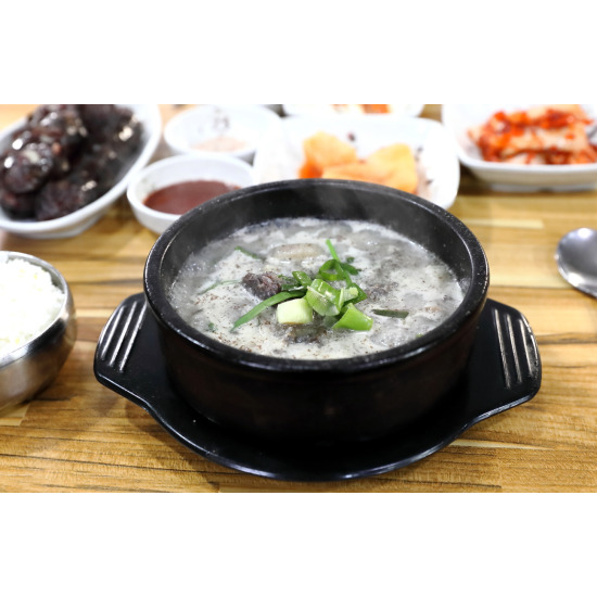 [충북 단양] 달동네마늘순대 (곱창&순대전골大 + 마늘순대1 + 편육1)