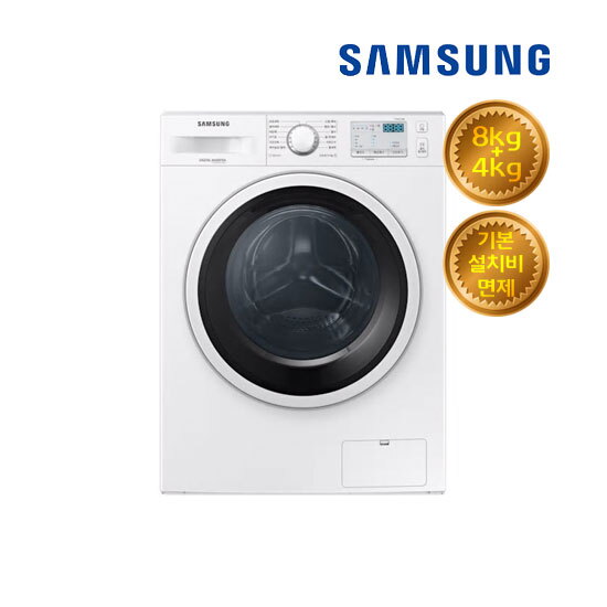 [렌탈]삼성전자 삼성 세탁기 렌탈 (세탁8kg/건조4kg) WD80R3320KW/60개월 의무사용