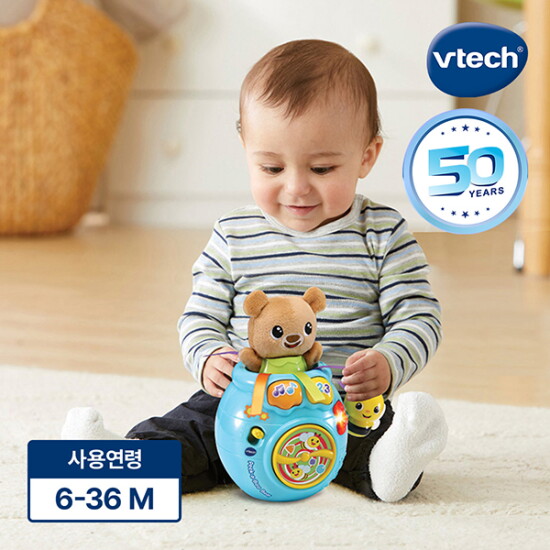 [브이텍]50주년 [브이텍] 스마트 피카부 베어 에듀볼
