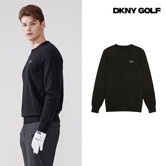 [DKNY GOLF]DKNY GOLF 남성 울블렌디드 라운드 골프 니트 2종