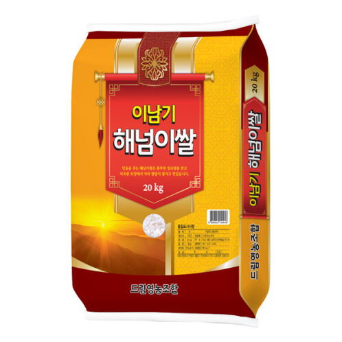 두리스토어 [25년 햅쌀(상)] 고흥 간척지_이남기쌀 해넘이 20kg