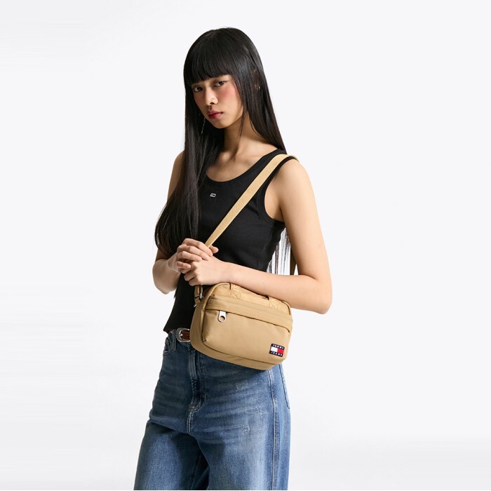 TOMMY JEANS 타미진스 [공식] [타미힐피거] 에센셜 데일리 크로스오버백 (T32F0ABG20TWT1RBR)