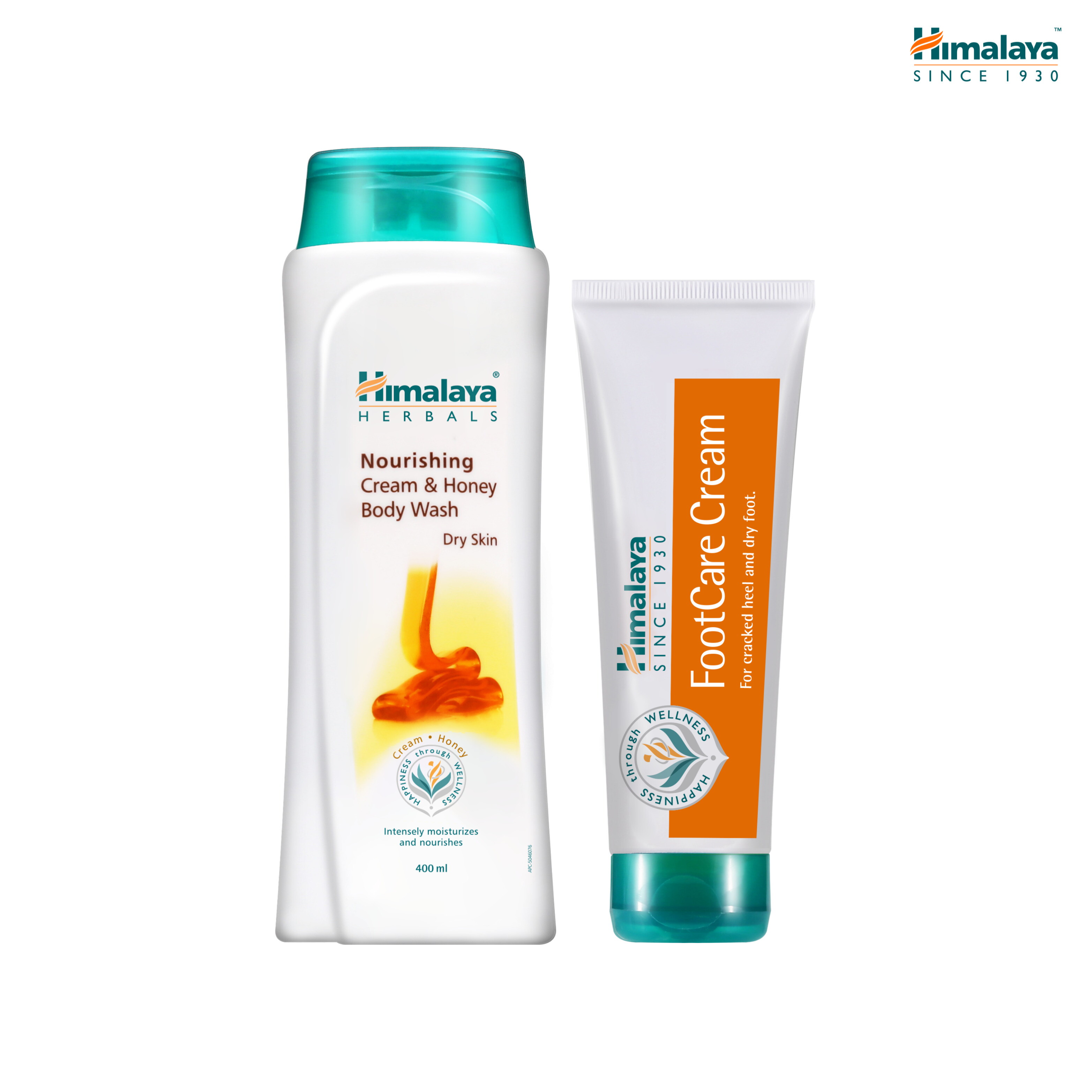 히말라야 제약회사 히말라야 [환절기 바디케어] 바디워시 400ml + 풋케어크림 75g