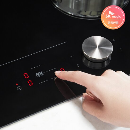 [비밀상품][SK매직] 3구 인덕션 IHR-B3300 보더리스 Light 슈퍼플렉스존 설치