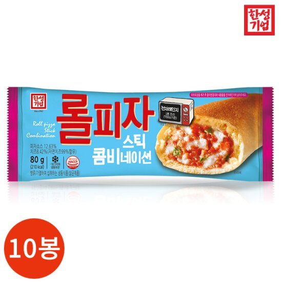 한성기업 롤피자스틱 콤비네이션 80g x 10봉