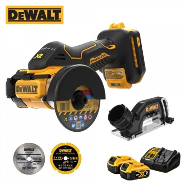 오너클랜 디월트 DCS438P2-KR 20V MAX 충전 76mm 컷오프툴 세