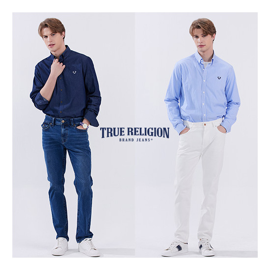 [TRUE RELIGION] 트루릴리전 셔츠 2종_남_M