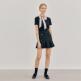 [엽페(서울쇼룸)][엽페] TWEED SHIRRING SKIRT_BLACK